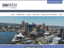 Tablet Screenshot of irem16.org